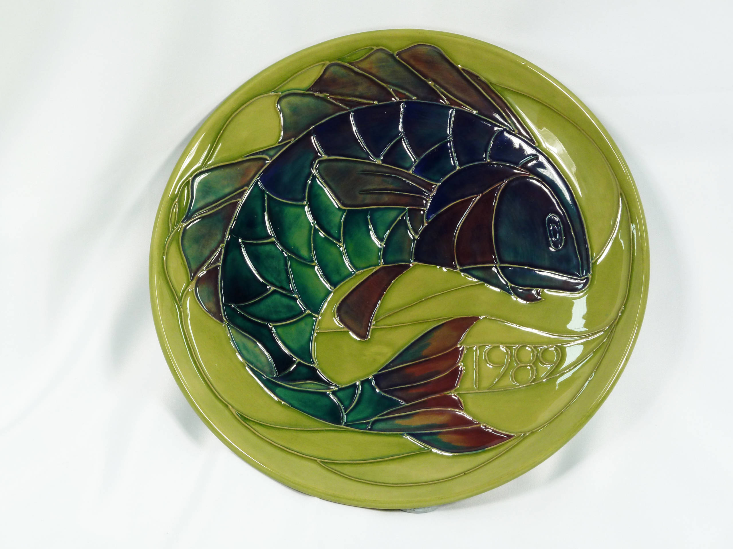 01 1989 Fish year plate
